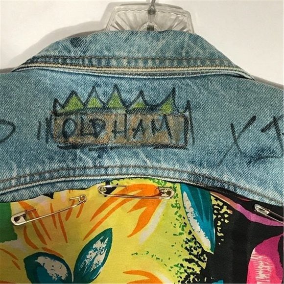 TODD OLDHAM X Custom Blue Denim Jacket - Picture 2 of 6